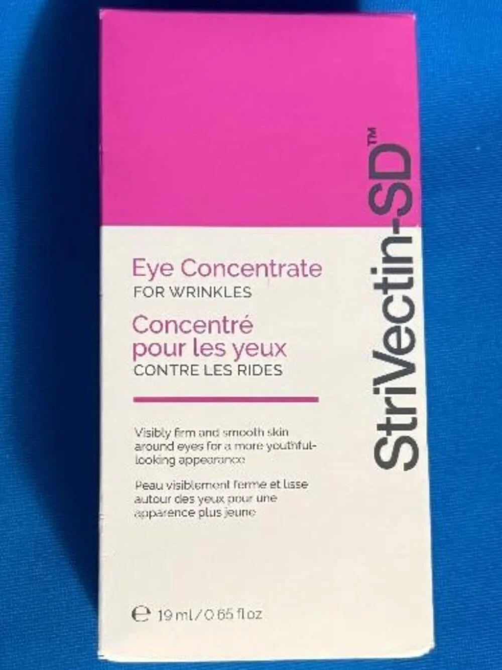 NEW STRIVECTIN - SD EYE CONCENTRATE FOR WRINKLES STRIVECTRIN-SD 0.65 FL OZ 19 ML
